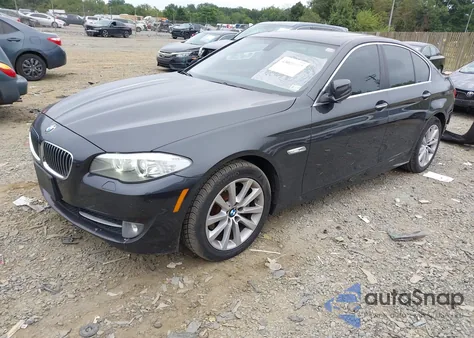 2013 BMW 528I xDrive from USA, damaged, VIN WBAXH5C51DD108389